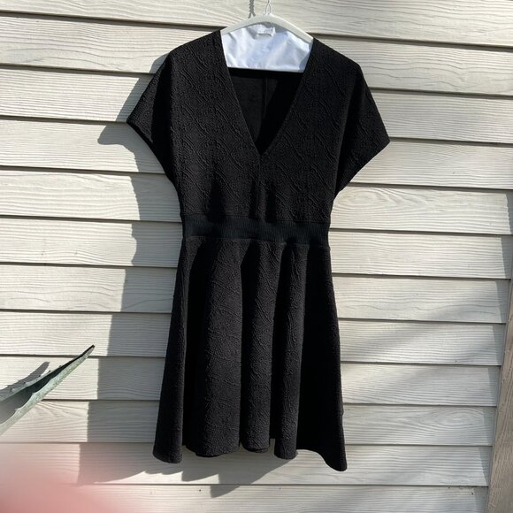 Opening Ceremony Textured Black Dress - Picture 4 of 8